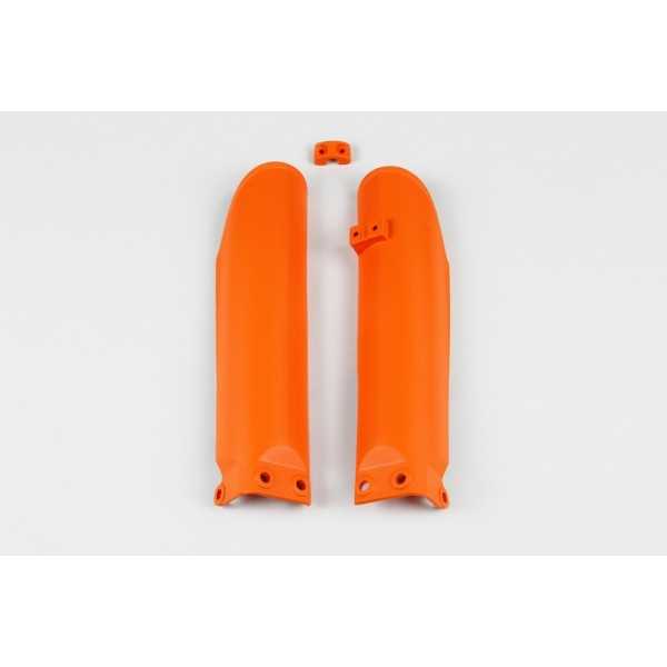 Protections de fourche UFO orange KTM SX85