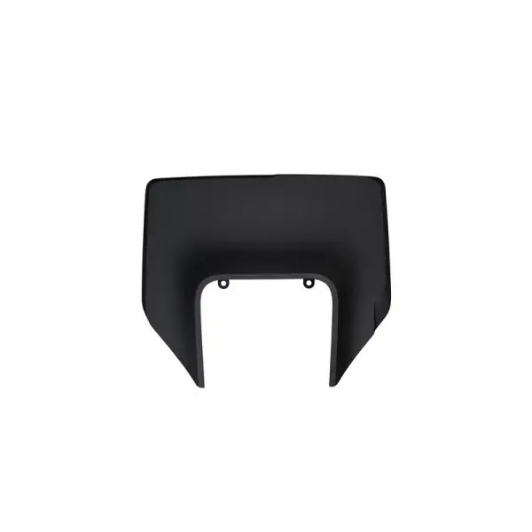 Plaque numéro frontale UFO noir Husqvarna FE/TE