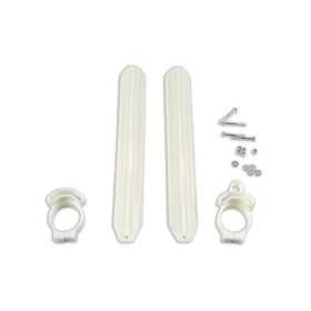 Protections de fourche UFO fourche White Power KTM blanc