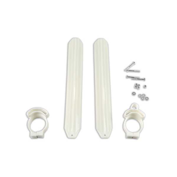 Protections de fourche UFO fourche White Power KTM blanc