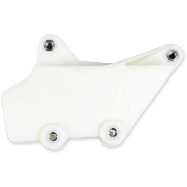 Guide chaîne UFO blanc translucide Yamaha