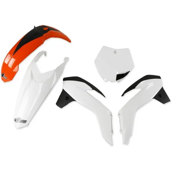 Kit plastique UFO origine (2017) orange/blanc/noir KTM SX85