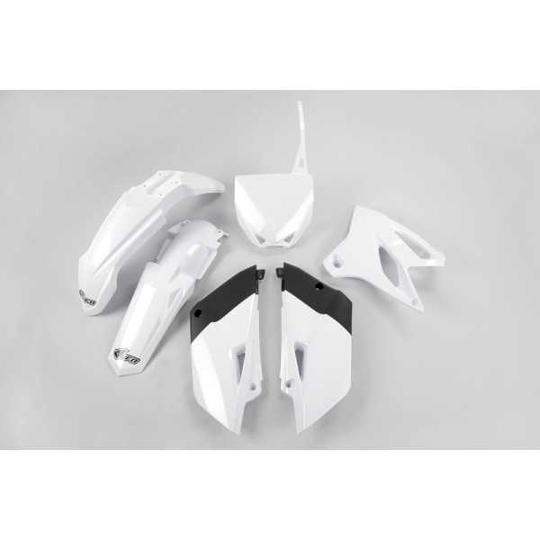 Kit plastiques UFO blanc Yamaha YZ85