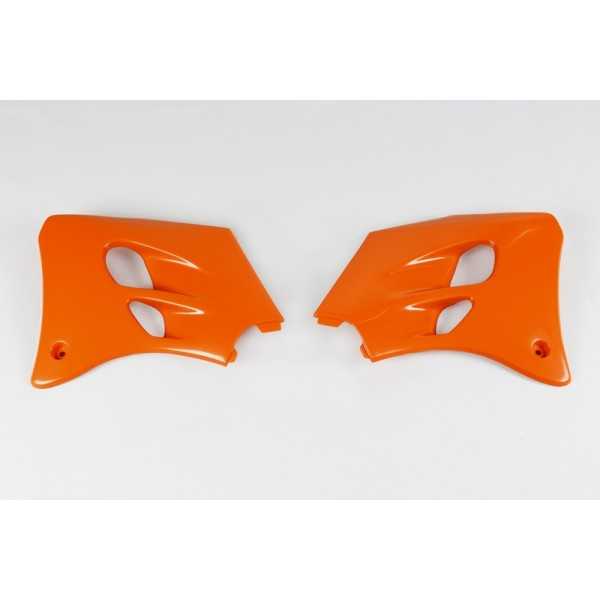 Ouïes de radiateur UFO orange KTM SX60/65
