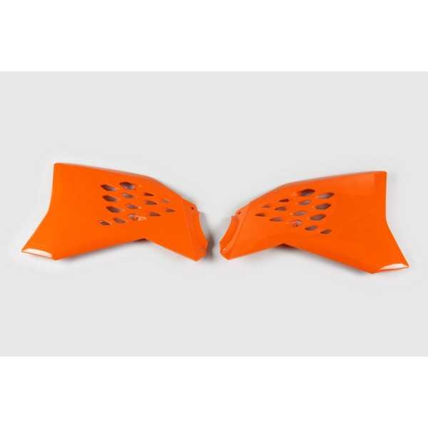 Ouïes de radiateur UFO orange KTM SX65