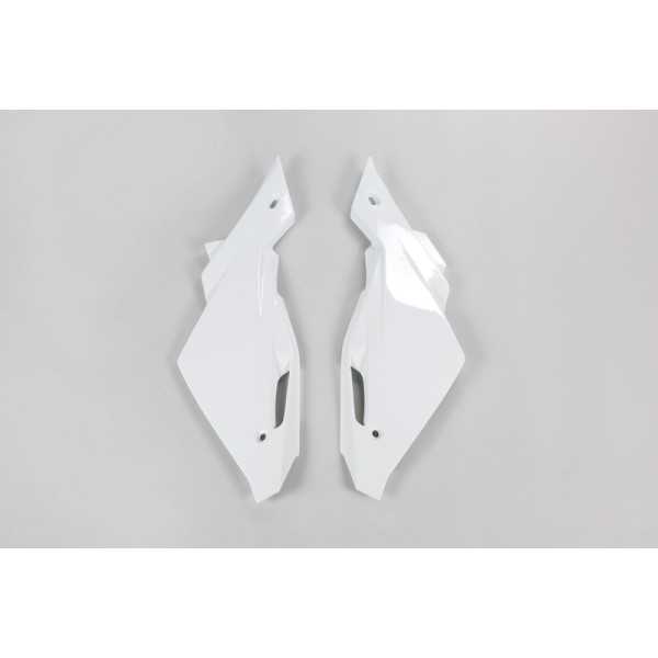 Plaques latérales UFO blanc Husqvarna