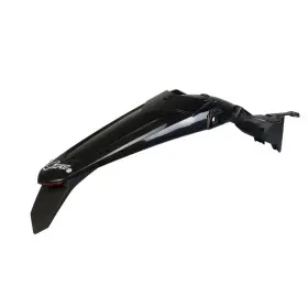 Garde-boue arrière + support de plaque avec feu UFO noir Yamaha WR450F