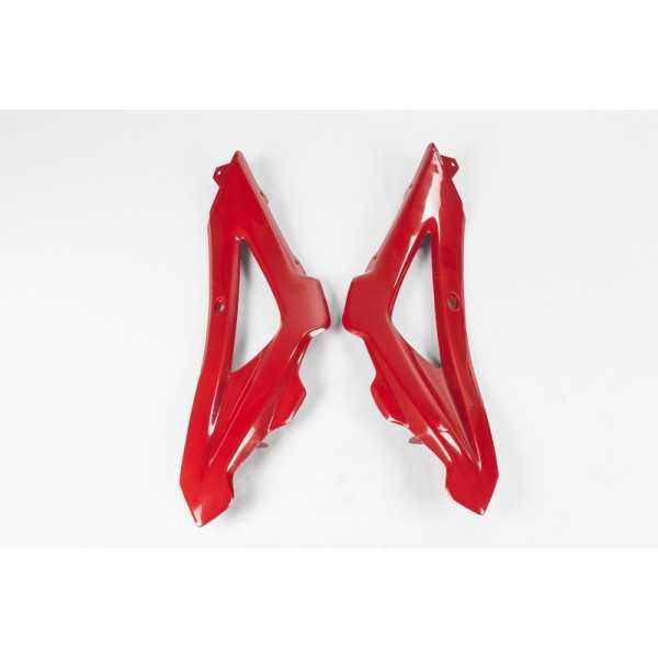 Ouïes supérieures de radiateur UFO rouge Husqvarna