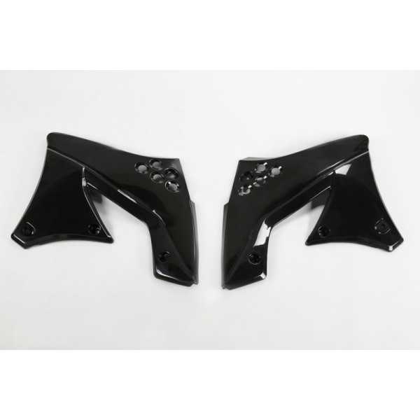 Ouïes de radiateur UFO noir Kawasaki KX250F