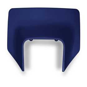 Plaque numéro frontale UFO Husqvarna bleu