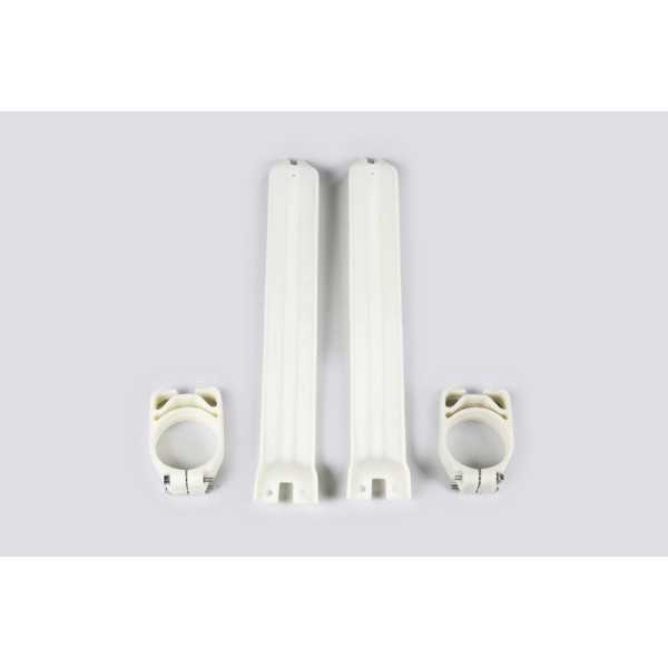 Protections de fourche UFO translucide Kawasaki KX