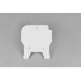Plaque numéro frontale UFO blanc Kawasaki KX80