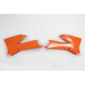 Ouïes de radiateur UFO orange KTM SX85