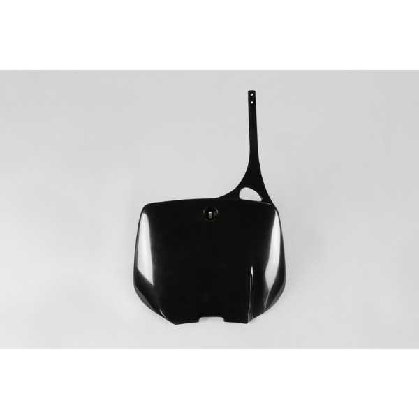 Plaque numéro frontale UFO noir KTM