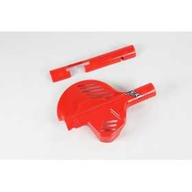 Protège disque avant UFO rouge Honda CRF250R/CRF450R