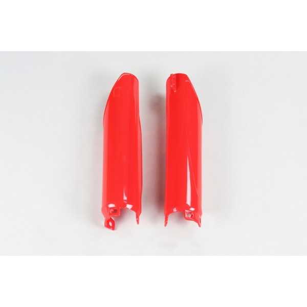 Protections de fourche UFO rouge Honda