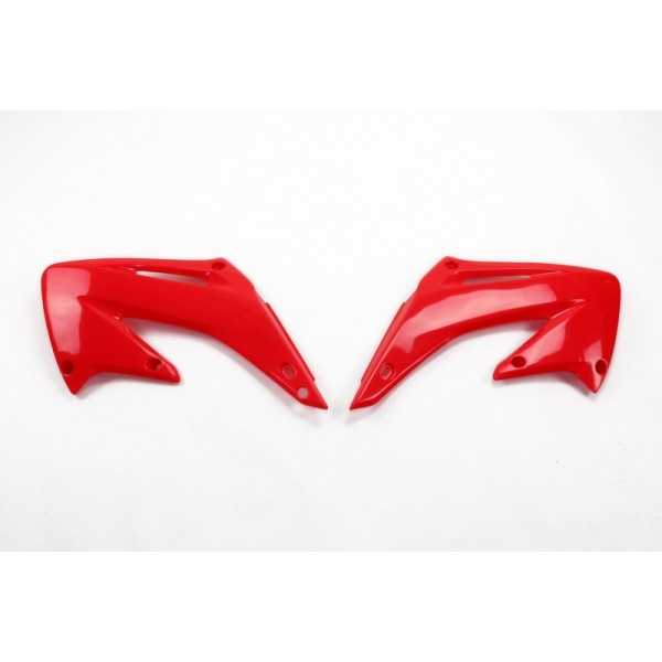 Ouïes de radiateur UFO rouge Honda CR125R/250R