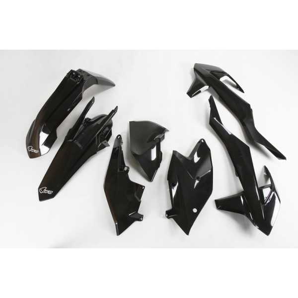 Kit plastique UFO noir KTM