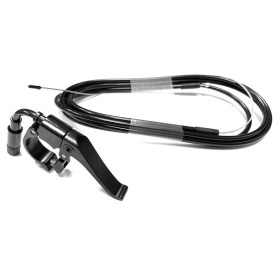 Levier de tige de selle télescopique verticale V BIKE + tube + câble