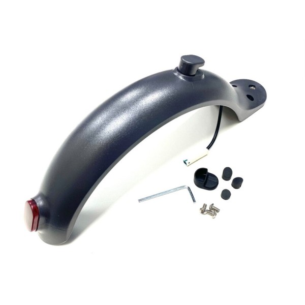 Jeu complet de garde-boue avec support et lampe V BIKE pour trottinette électrique