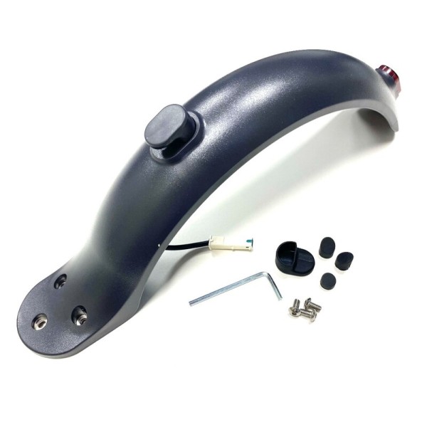 Jeu complet de garde-boue avec support et lampe V BIKE pour trottinette électrique