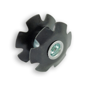 Casquette intérieure V BIKE pour casque de vélo A-Head 1'' noir