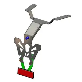 Support de plaque V PARTS noir Honda CB650R