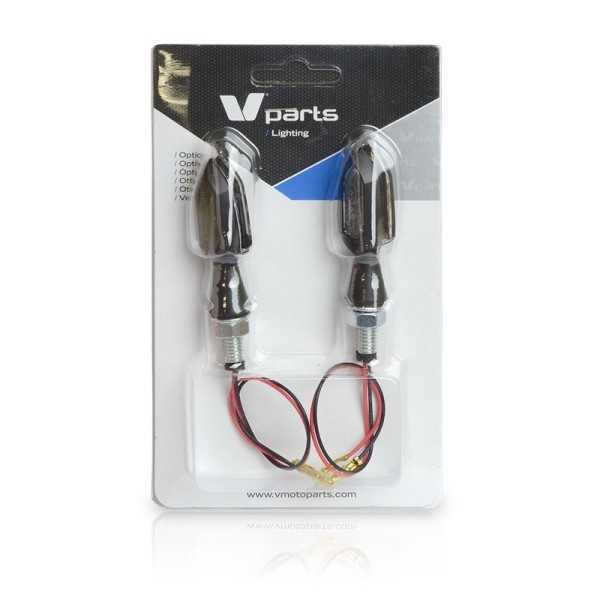 Clignotants V PARTS Zinc LED clair universel