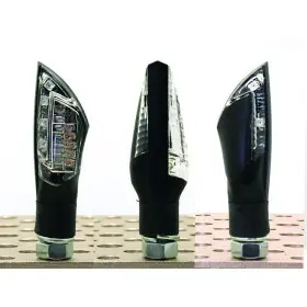 Clignotants V PARTS Spike LED noir universel