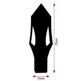 Clignotants V PARTS Arrow LED noir universel