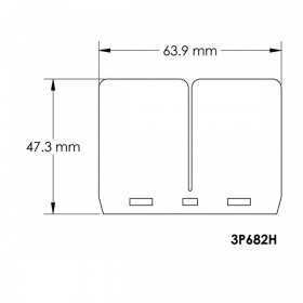 Lamelles de rechange Moto Tassinari V-Force 3 pour 360262 Sherco SE/SE-R250