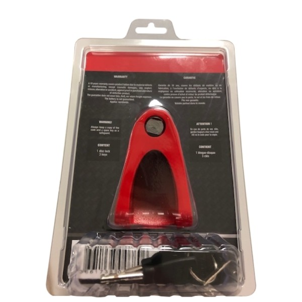 Bloque-disque VECTOR SRA/ART4 - rouge x10