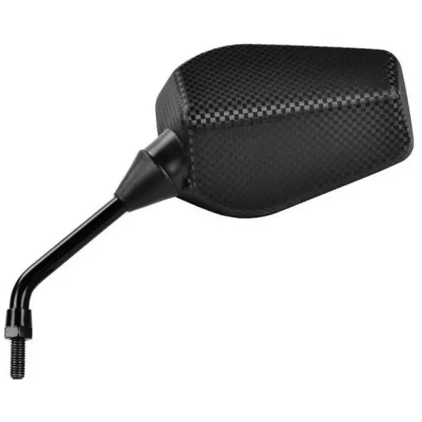 Rétroviseur VICMA F1 rectangulaire gauche universel M8/125 - carbone