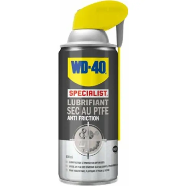 Lubrifiant sec PTFE WD 40 Specialist® - Spray 400 ml