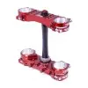 Té de fourche XTRIG Rocs Supermotard Offset Ø14-16mm rouge Honda CRF250R/450R