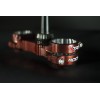 Té de fourche XTRIG Rocs vert offset 23mm