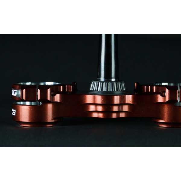 Té de fourche XTRIG Rocs vert offset 23mm