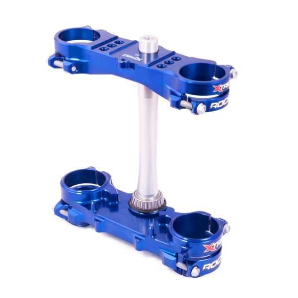 Té de fourche Rocs X-Trig bleu Yamaha YZ250F/YZ450F