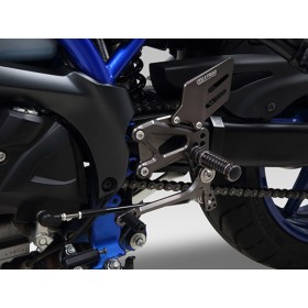 Commandes reculées réglables YOSHIMURA X-Tread - Suzuki SV650/650X