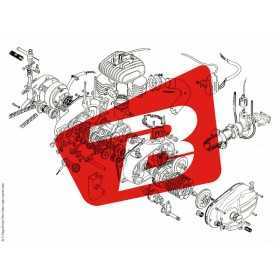 Pièce SAV YOSHIMURA Manchon droit pour échappement R77-J Suzuki GSX-R 1000