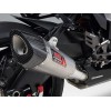 Silencieux YOSHIMURA R-11 finition satin/casquette carbone Suzuki Katana