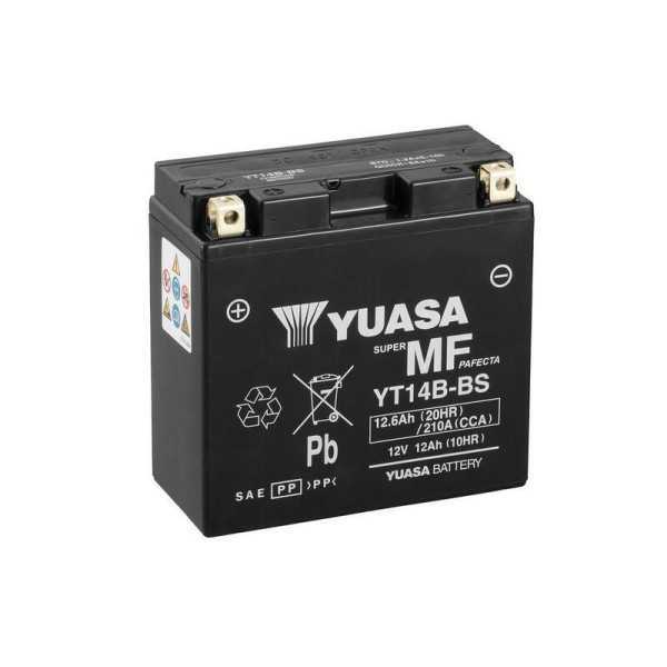 Batterie YUASA Sans entretien avec pack acide - YT14B-BS