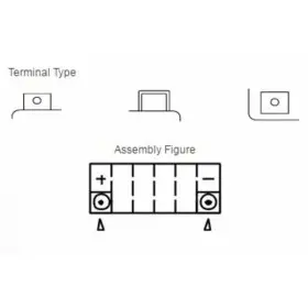 Batterie YUASA W/C sans entretien activé usine - YTZ14S