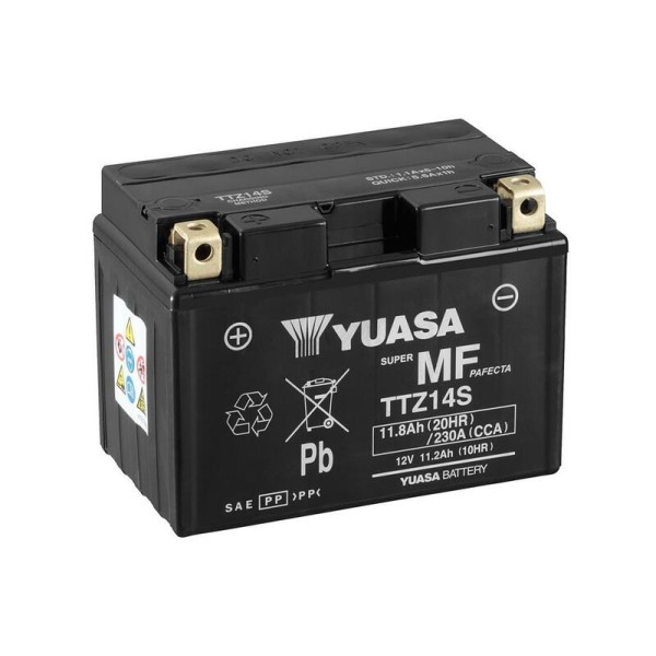 Batterie YUASA Sans entretien avec pack acide - TTZ14S
