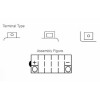 Batterie YUASA conventionnelle sans pack acide - YB16B-A