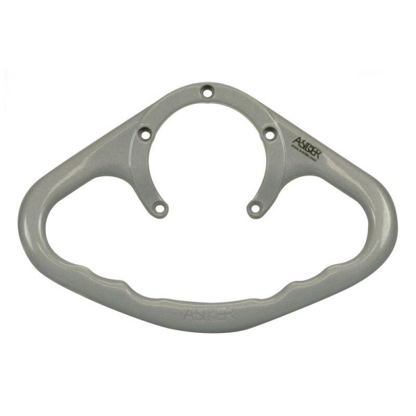 Poignée de réservoir A-SIDER 5 vis argent Kawasaki Z1000