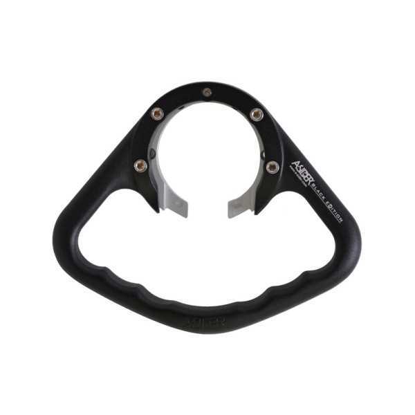 Poignée de réservoir A-SIDER Black Edition 6 vis noir Triumph