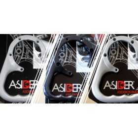 Poignée de réservoir A-SIDER 5 vis argent Kawasaki Ninja ZX250R/300