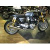 Support de plaque ACCESS DESIGN passage de roue noir Triumph Thruxton 1200