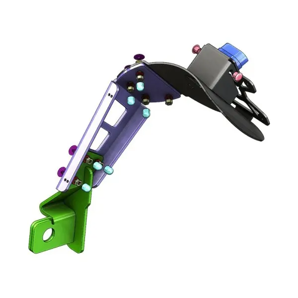 Support de plaque ACCESS DESIGN ''ras de roue'' noir KTM Duke 790/890